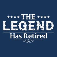 Funny The Legend Has Retired Art For Retiret Infant Baby Jersey Bodysuit