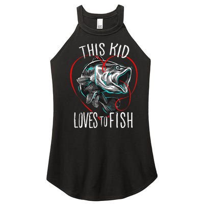 Fishing This Loves To Fish Women’s Perfect Tri Rocker Tank