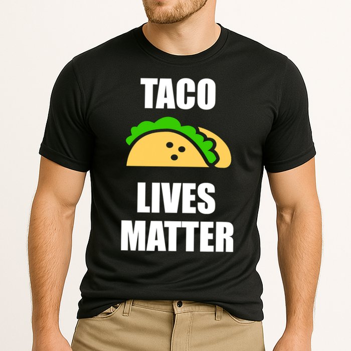 Funny Taco Lives Matter Taco lover Cooling Performance Crew T-Shirt