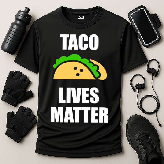 Funny Taco Lives Matter Taco lover Cooling Performance Crew T-Shirt