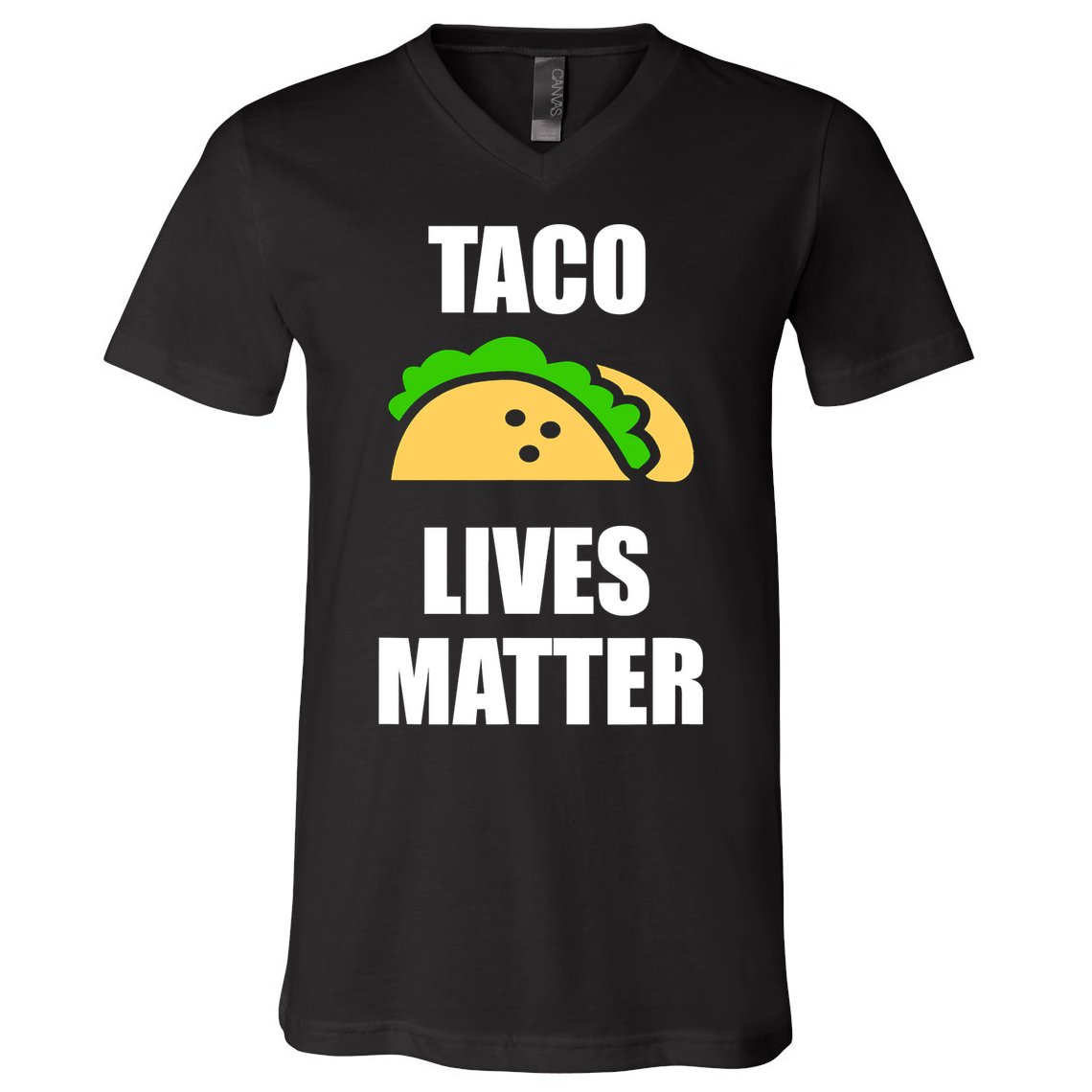 Funny Taco Lives Matter Taco lover V-Neck T-Shirt