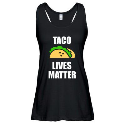 Funny Taco Lives Matter Taco lover Ladies Essential Flowy Tank