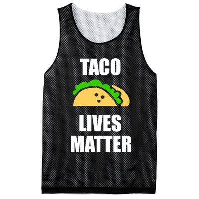 Funny Taco Lives Matter Taco lover Mesh Reversible Basketball Jersey Tank