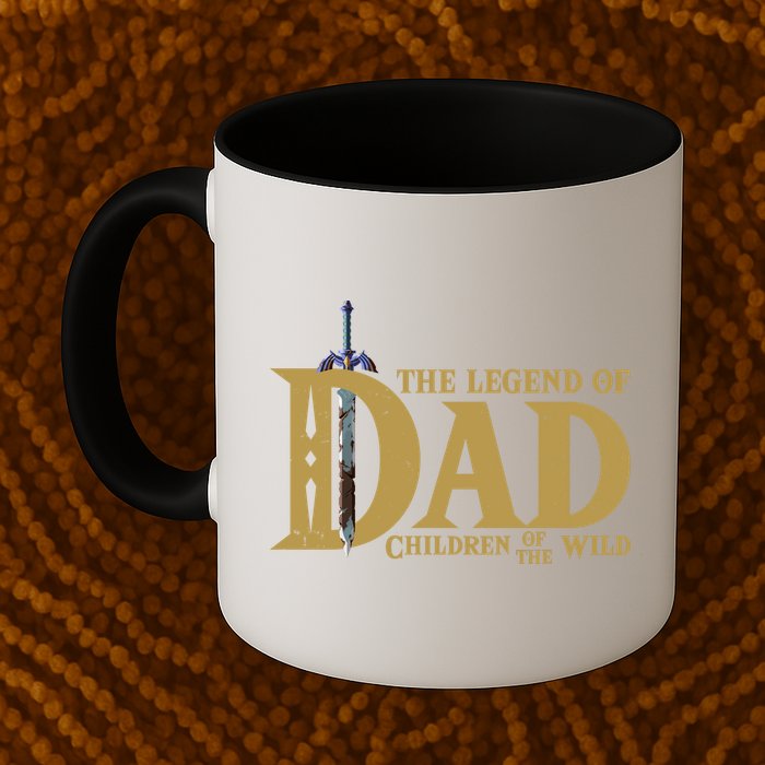 Funny The Legend Of Dad Children Of The Wild Mug