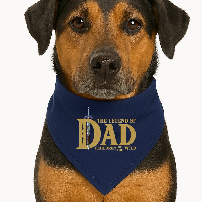Funny The Legend Of Dad Children Of The Wild USA-Made Doggie Bandana