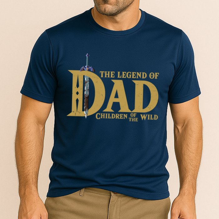 Funny The Legend Of Dad Children Of The Wild Performance Shirt