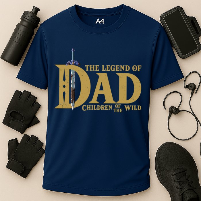Funny The Legend Of Dad Children Of The Wild Performance Shirt