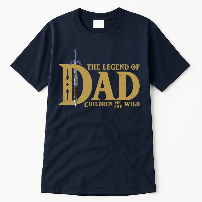 Funny The Legend Of Dad Children Of The Wild Tall T-Shirt