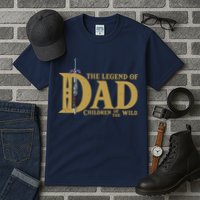 Funny The Legend Of Dad Children Of The Wild Tall T-Shirt