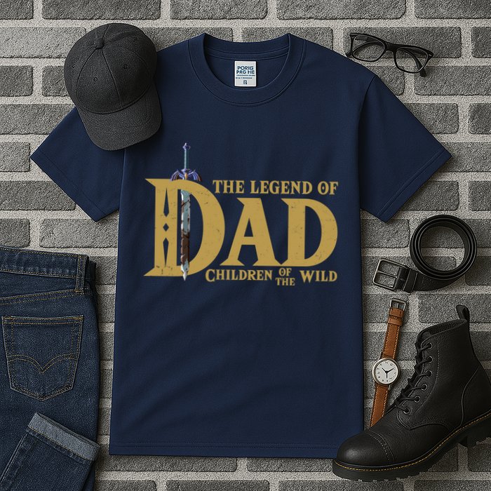 Funny The Legend Of Dad Children Of The Wild Tall T-Shirt