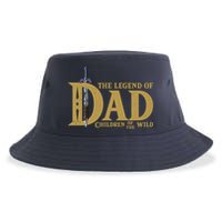 Funny The Legend Of Dad Children Of The Wild Sustainable Bucket Hat