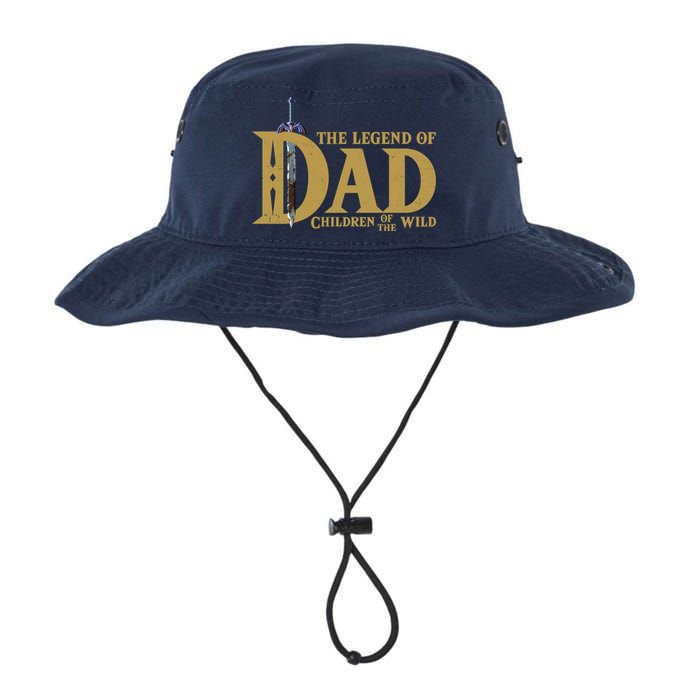 Funny The Legend Of Dad Children Of The Wild Bucket Hat