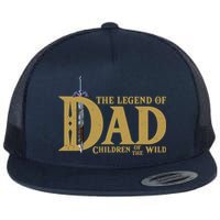 Funny The Legend Of Dad Children Of The Wild Flatbill Hat