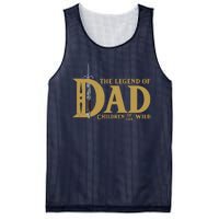 Funny The Legend Of Dad Children Of The Wild Mesh Reversible Basketball Jersey Tank