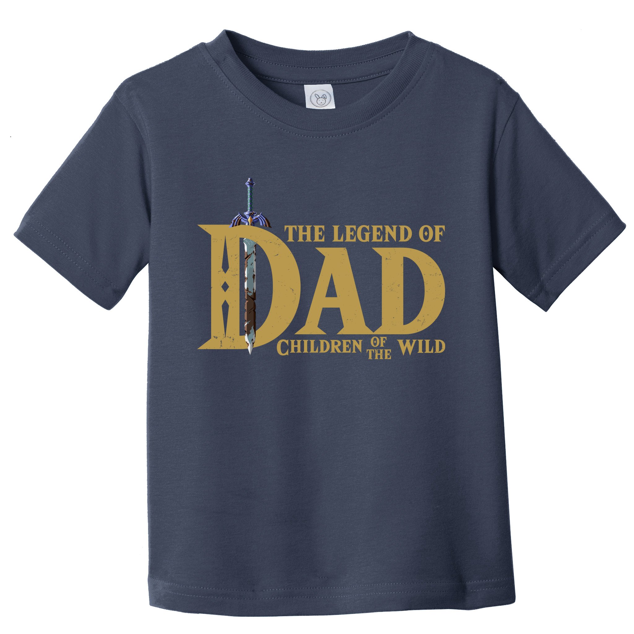 Funny The Legend Of Dad Children Of The Wild Toddler T-Shirt