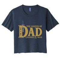 Funny The Legend Of Dad Children Of The Wild Crop Top