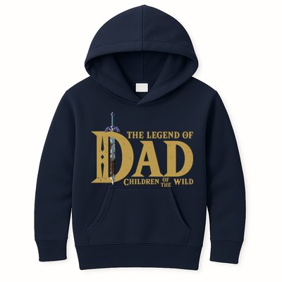 Funny The Legend Of Dad Children Of The Wild Kids Hoodie