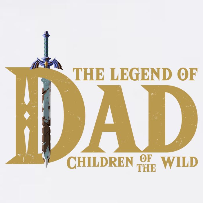 Funny The Legend Of Dad Children Of The Wild Garment-Dyed Sweatshirt