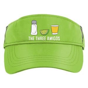 Funny Tequila Love Cinco De Mayo Tequila Salt And Lime Adult Drive Performance Visor