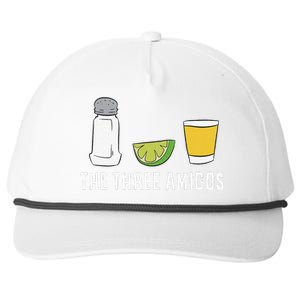 Funny Tequila Love Cinco De Mayo Tequila Salt And Lime Snapback Five-Panel Rope Hat