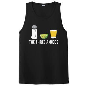 Funny Tequila Love Cinco De Mayo Tequila Salt And Lime PosiCharge Competitor Tank