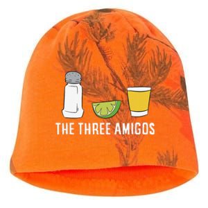 Funny Tequila Love Cinco De Mayo Tequila Salt And Lime Kati - Camo Knit Beanie