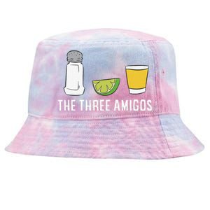 Funny Tequila Love Cinco De Mayo Tequila Salt And Lime Tie-Dyed Bucket Hat