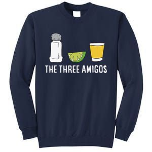 Funny Tequila Love Cinco De Mayo Tequila Salt And Lime Tall Sweatshirt