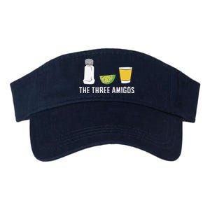 Funny Tequila Love Cinco De Mayo Tequila Salt And Lime Valucap Bio-Washed Visor