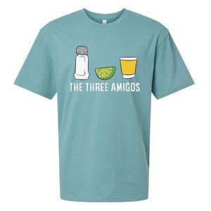 Funny Tequila Love Cinco De Mayo Tequila Salt And Lime Sueded Cloud Jersey T-Shirt