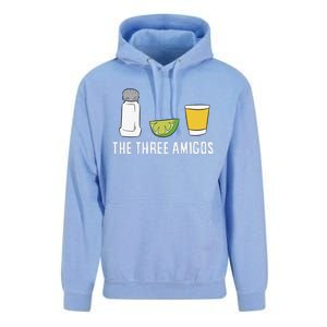 Funny Tequila Love Cinco De Mayo Tequila Salt And Lime Unisex Surf Hoodie