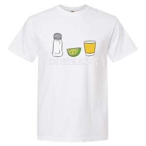 Funny Tequila Love Cinco De Mayo Tequila Salt And Lime Garment-Dyed Heavyweight T-Shirt