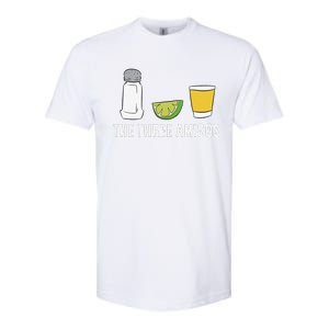 Funny Tequila Love Cinco De Mayo Tequila Salt And Lime Softstyle CVC T-Shirt