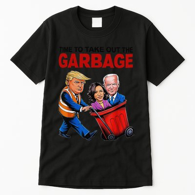 Funny Trump Lover Time To Take Out The Garbage Tall T-Shirt