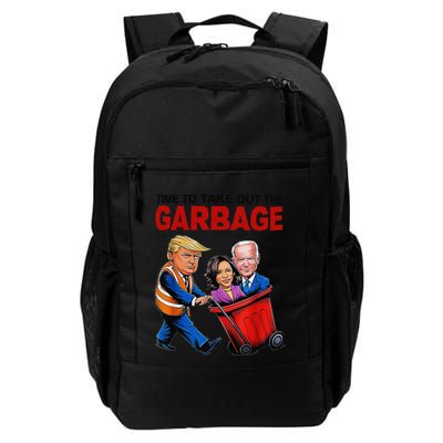 Funny Trump Lover Time To Take Out The Garbage Backpack