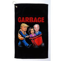 Funny Trump Lover Time To Take Out The Garbage Golf Towel