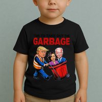 Funny Trump Lover Time To Take Out The Garbage Toddler T-Shirt