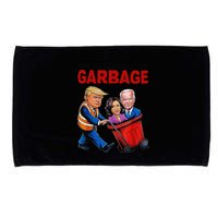 Funny Trump Lover Time To Take Out The Garbage Microfiber Hand Towel