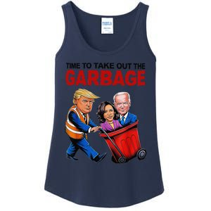 Funny Trump Lover Time To Take Out The Garbage Ladies Essential Tank