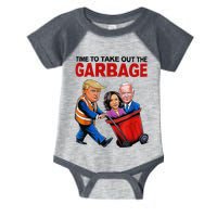 Funny Trump Lover Time To Take Out The Garbage Infant Baby Jersey Bodysuit