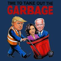 Funny Trump Lover Time To Take Out The Garbage Infant Baby Jersey Bodysuit