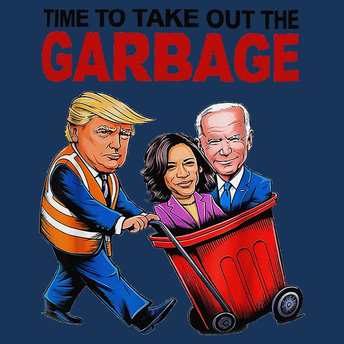 Funny Trump Lover Time To Take Out The Garbage Infant Baby Jersey Bodysuit