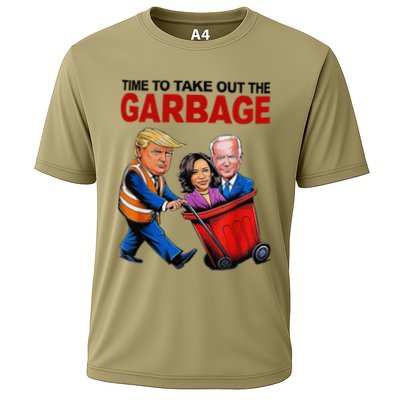 Funny Trump Lover Time To Take Out The Garbage Performance Shirt