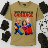 Funny Trump Lover Time To Take Out The Garbage Performance Shirt