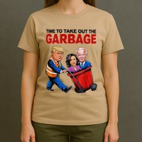 Funny Trump Lover Time To Take Out The Garbage T-Shirt