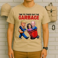 Funny Trump Lover Time To Take Out The Garbage T-Shirt