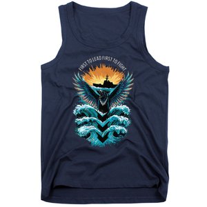 First To Lead First To Fight First Class Tank Top