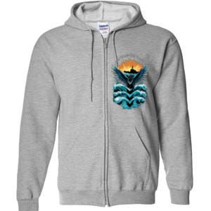 First To Lead First To Fight First Class Full Zip Hoodie