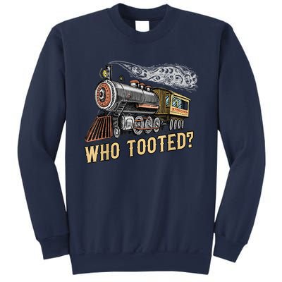 Funny Train Lovers & Railroad Vintage Retro Locomotive Gifts Sweatshirt