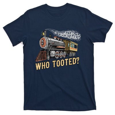 Funny Train Lovers & Railroad Vintage Retro Locomotive Gifts T-Shirt